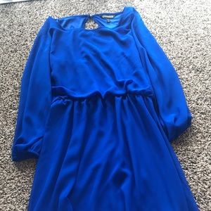 Blue express dress